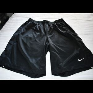 Nike Basketball Shorts Black Size XL